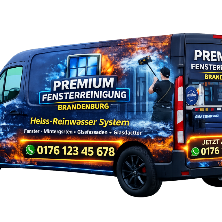 Smart Fortwo mit Firmenbranding der JR-GROUP.de und Kontaktnummer auf der Seite.